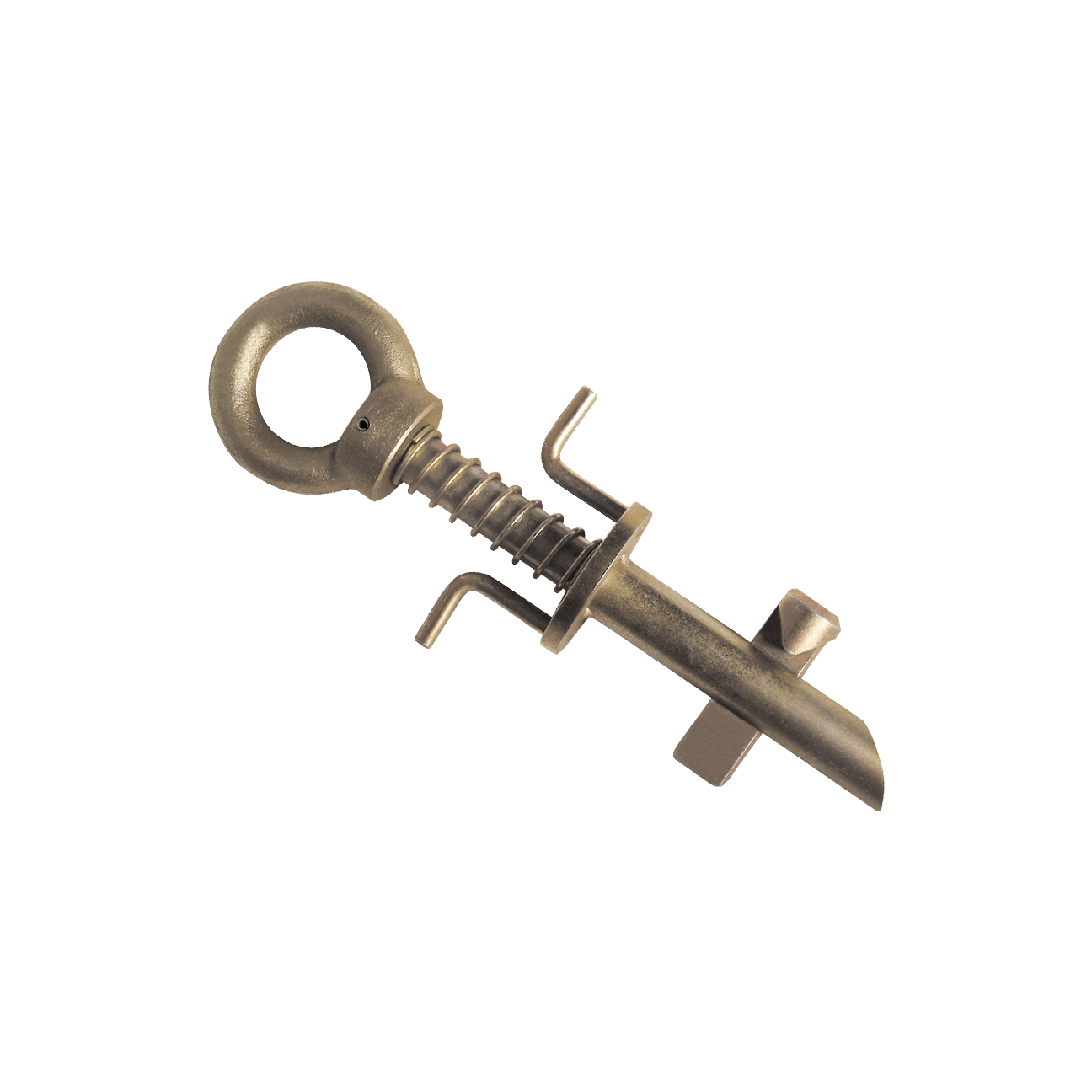 Toggle-through Eyebolt Anchor for Steel