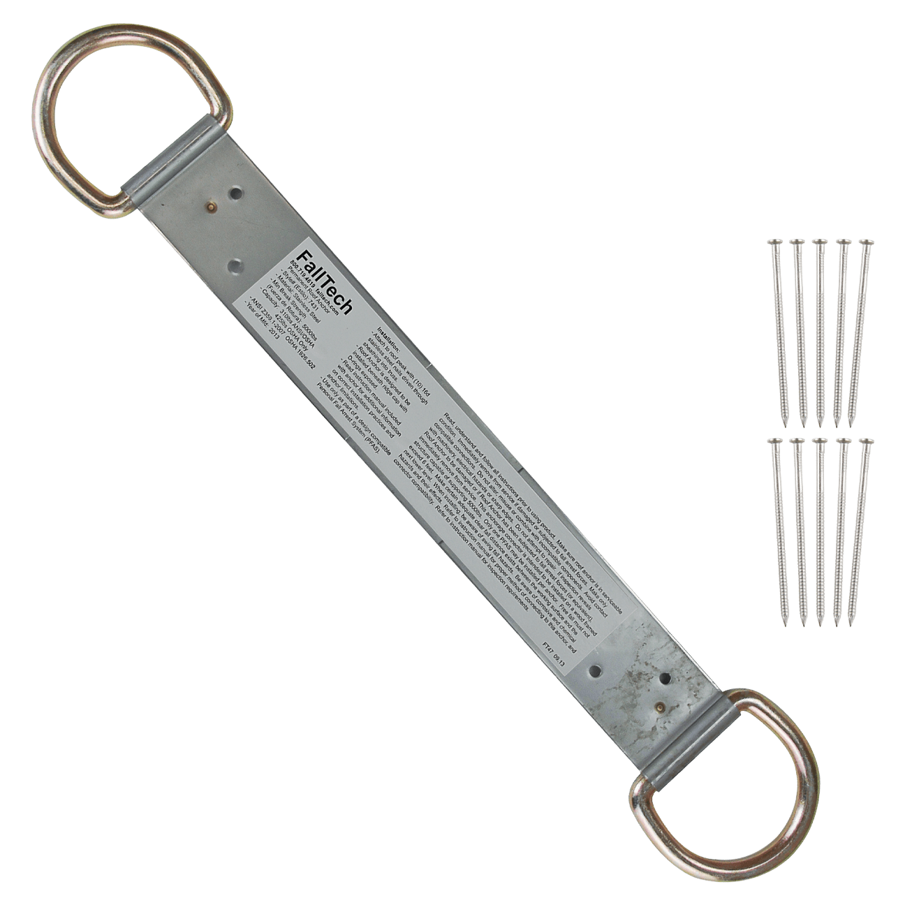 Twin-D Permanent Roof Anchor for Wood