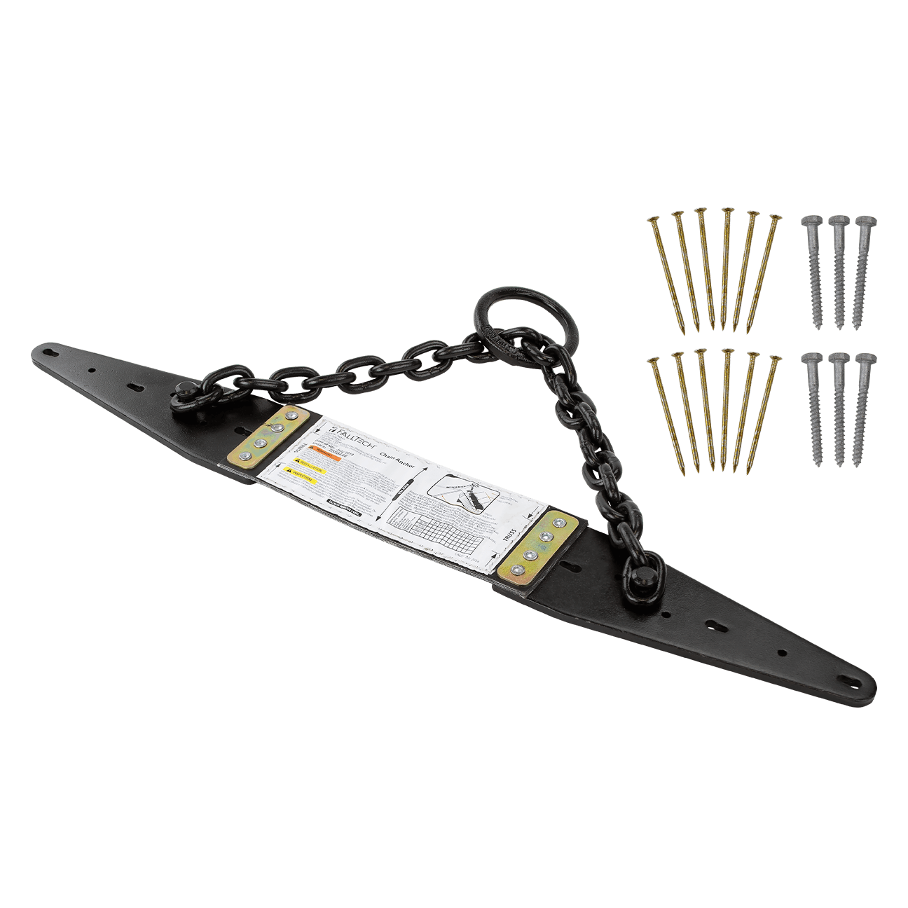 Reusable Heavy Duty Chain Anchor for Wood