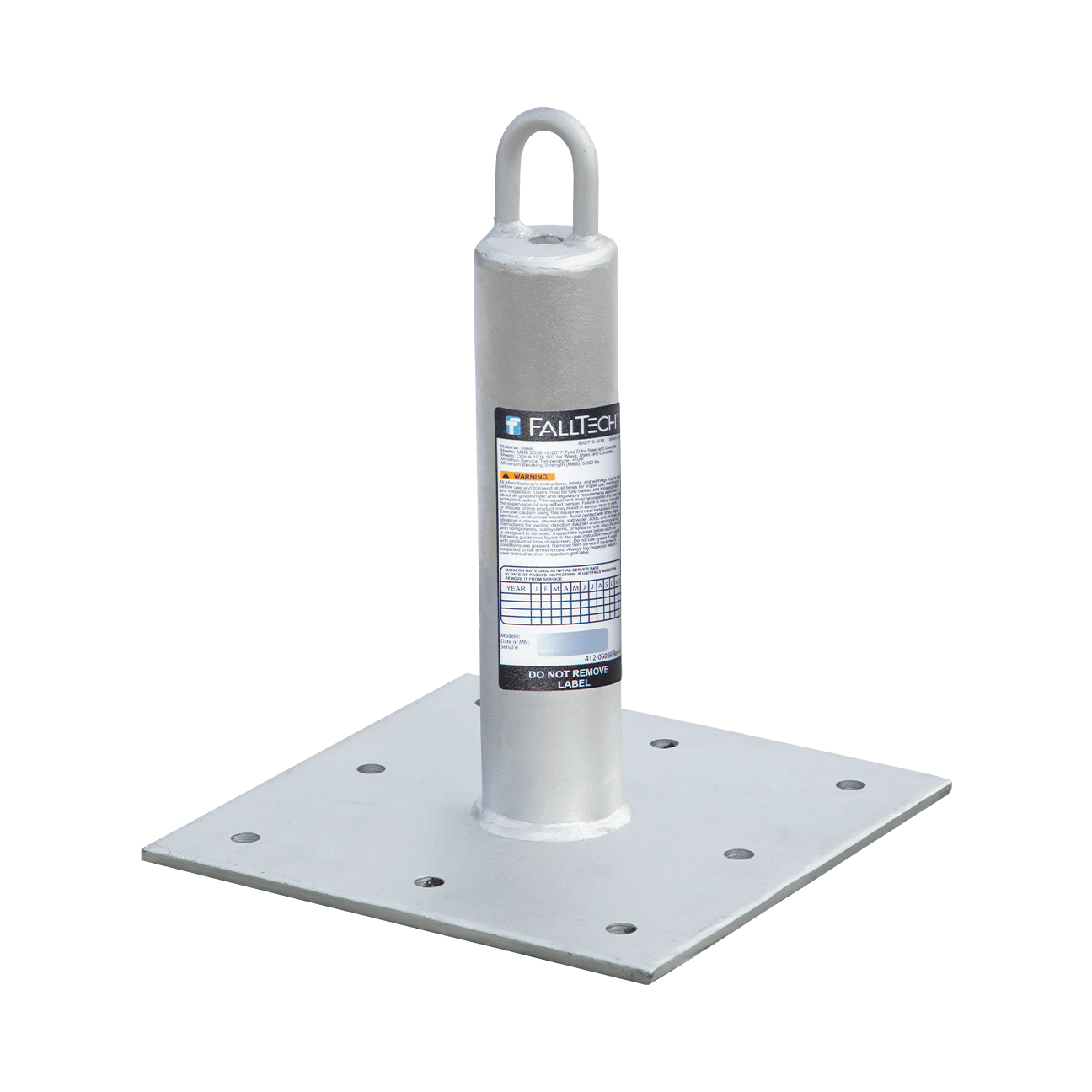 Post Anchor with Welded-eye for Concrete and Steel