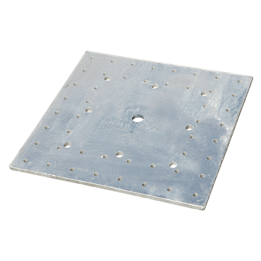 16" x 16"Post Anchor Plate for I-beam installation