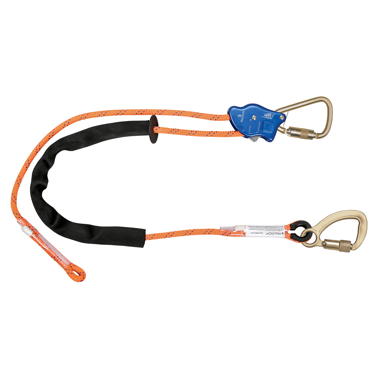 Tower Climber Rope Positioning Lanyard with Aluminum Adjuster