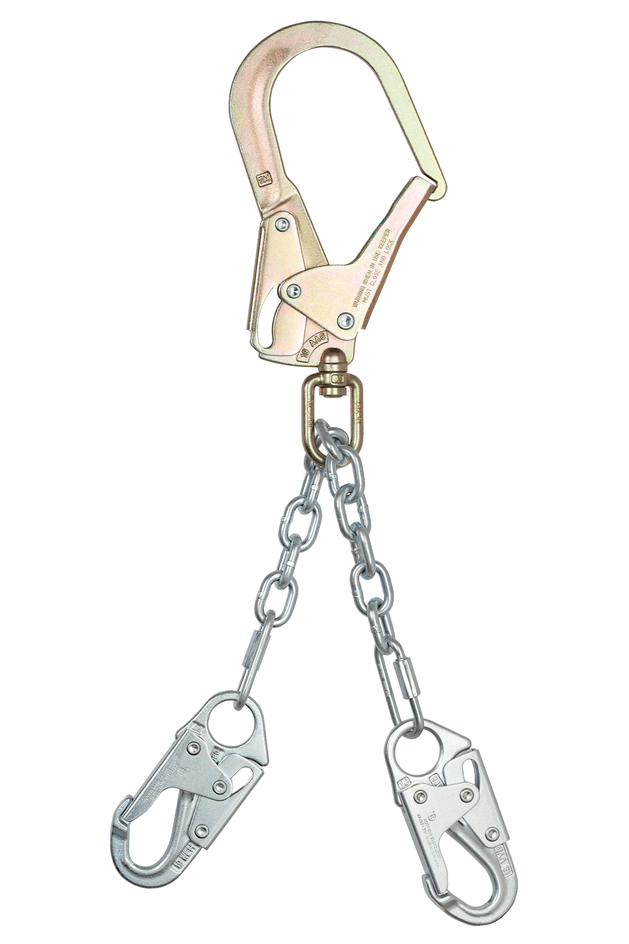 23" Premium Rebar Positioning Assembly with GR 43 Chain with Swivel Rebar Hook
