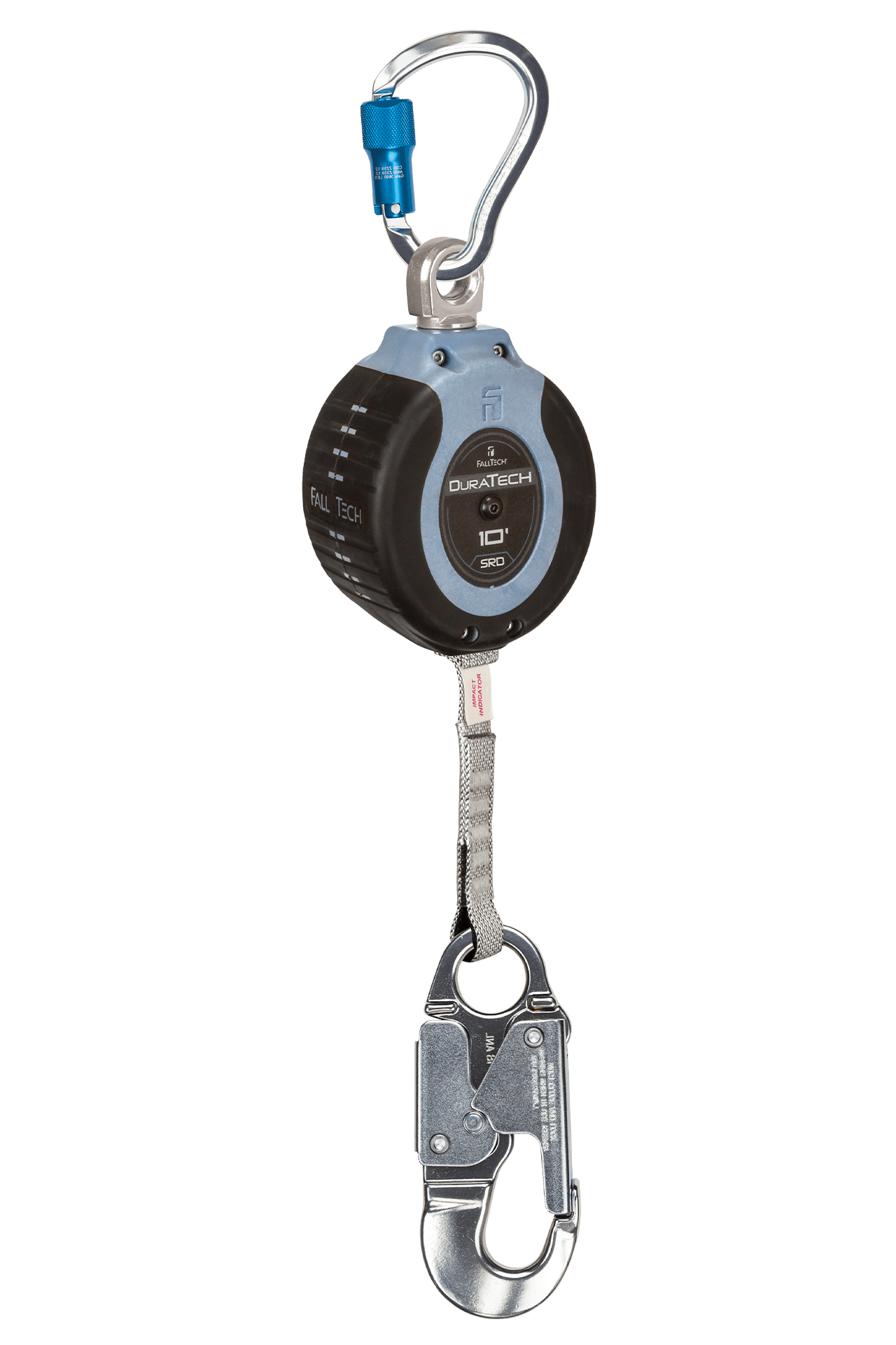 10' DuraTech® Web SRL with Aluminum Snap Hook, Includes Aluminum Anchorage Carabiner - CSA