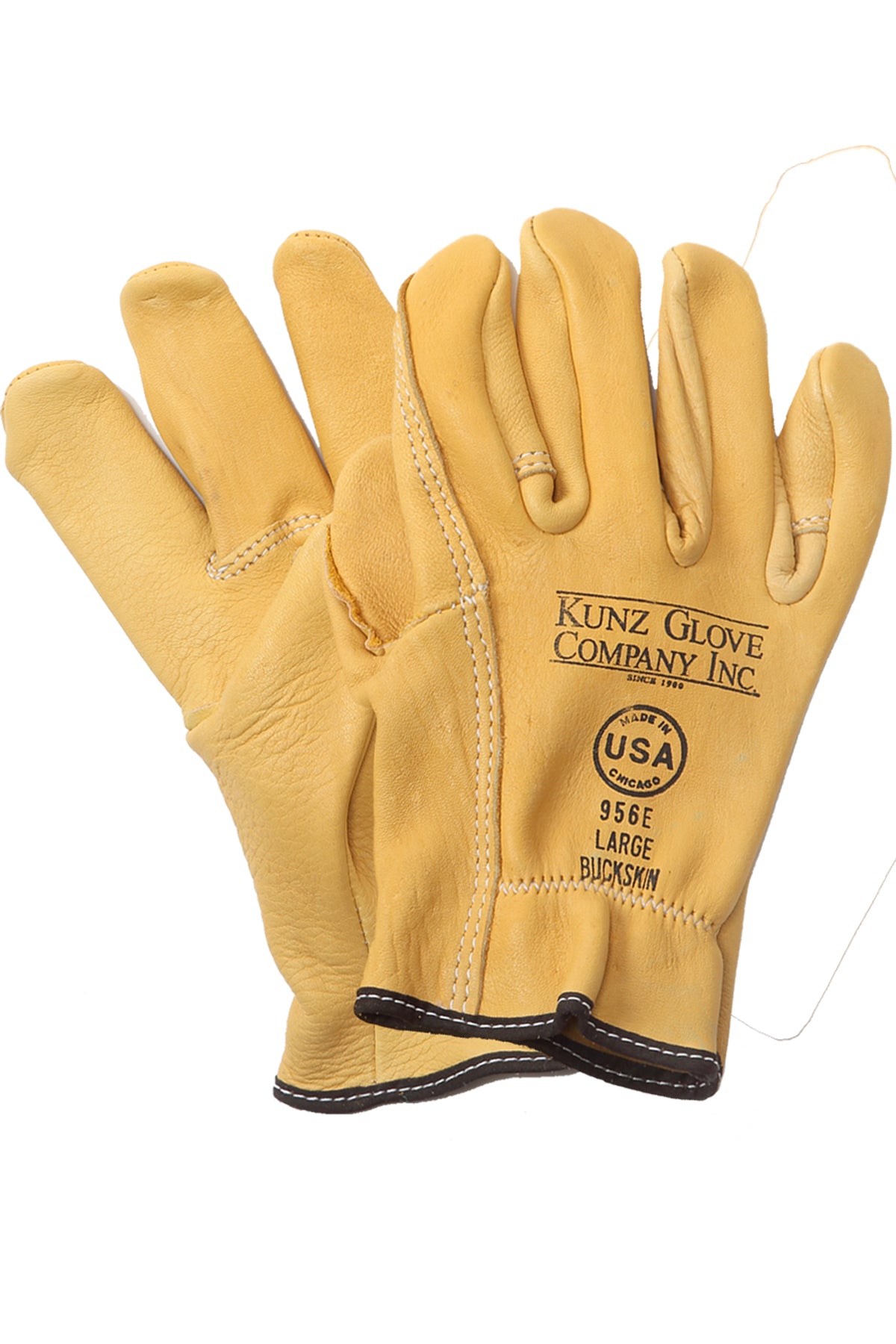 Kunz Buck Skin Driver Style Work Glove