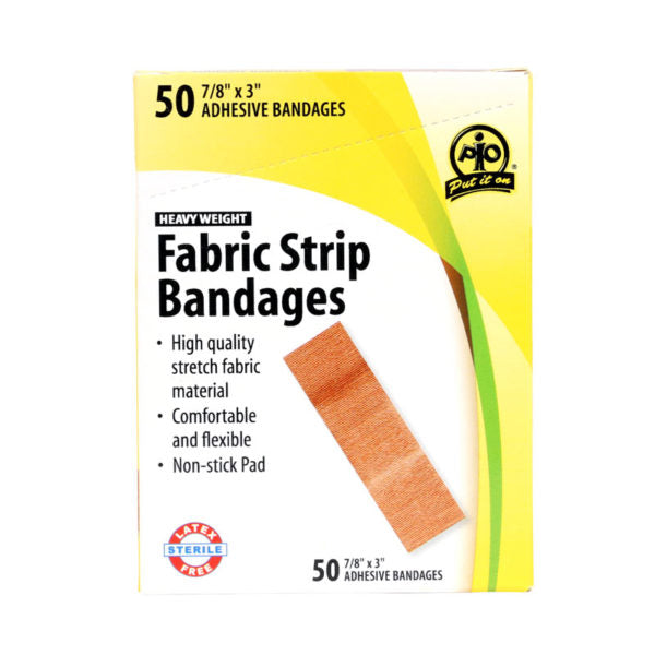 Fabric Strip Bandage, 7.5 x 2cm