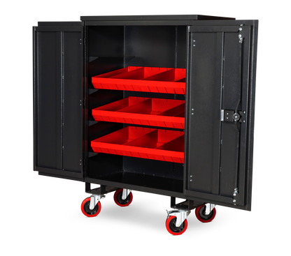 Job box, Vertical Jobsite Storage Box by ArmorGard- Fittingstor Cabinet Solid