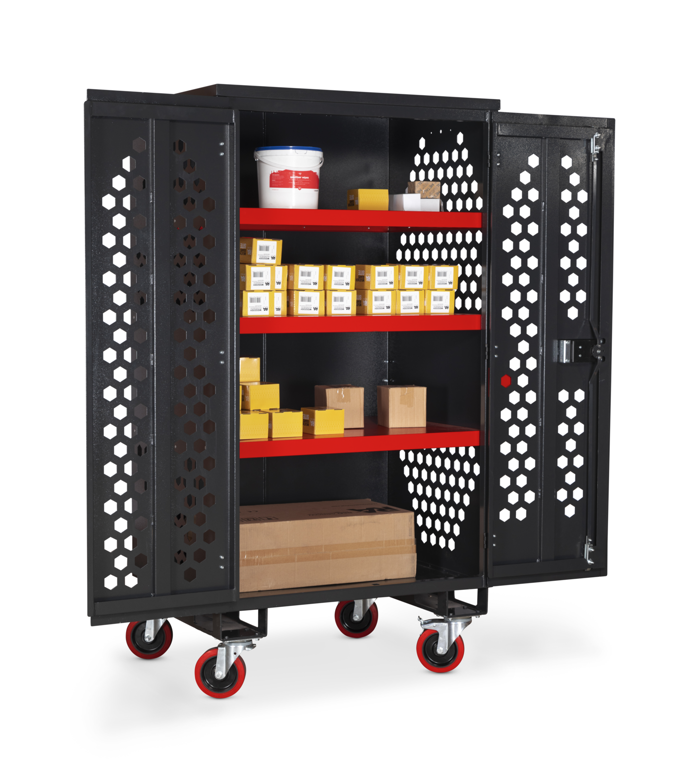 Job box, Vertical Jobsite Storage Box by ArmorGard- Fittingstor Cabinet