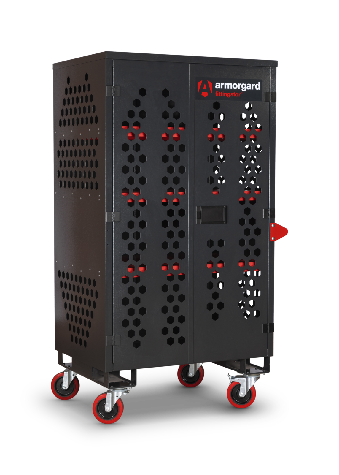 Job box, Vertical Jobsite Storage Box by ArmorGard- Fittingstor Cabinet