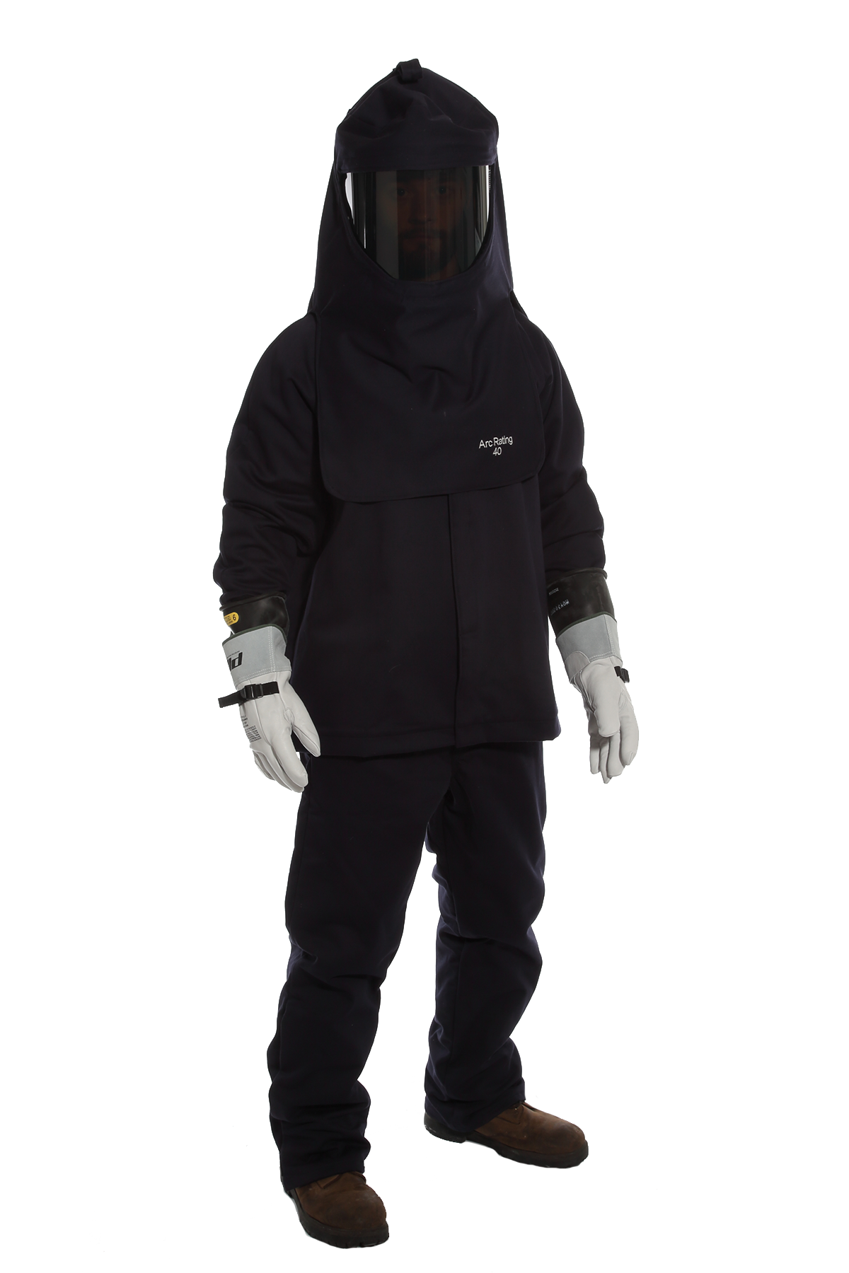 40 Cal ArcGuard Compliance Hood with Pureview Face Shield