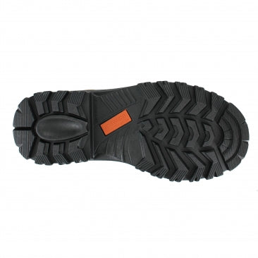 Storm Work Boots, Leather, Steel Toe, Tan