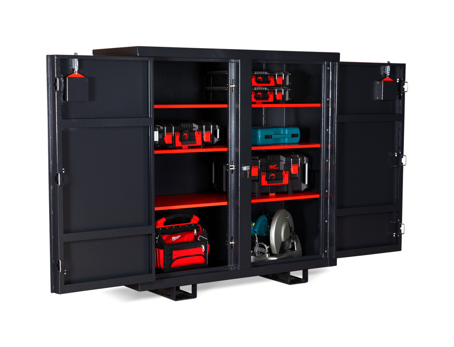 Job box, Vertical Jobsite Storage Box by ArmorGard- Siteboss Cabinet