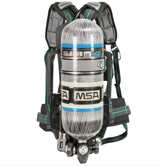 4500 PSI SCBA- Self Contained Breathing Apparatus - Carbon Cylinder MED Mask