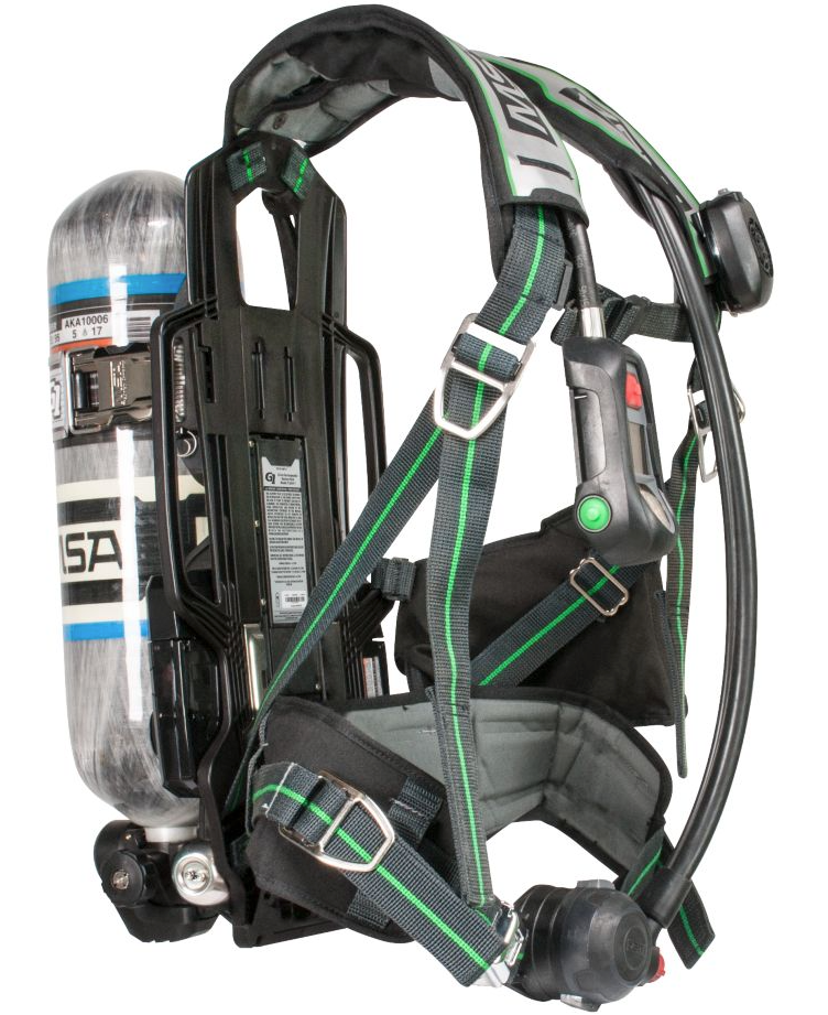 4500 PSI SCBA- Self Contained Breathing Apparatus - Carbon Cylinder MED Mask