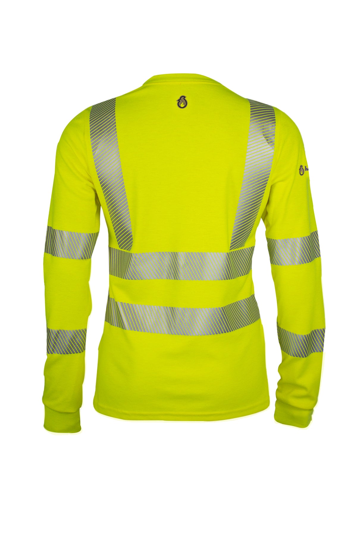 HauteWork Hi-Vis FR Women's Long Sleeve T-Shirt, Type R Class 3
