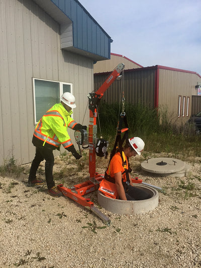 Manhole Davit System - Tuff Built Canada
