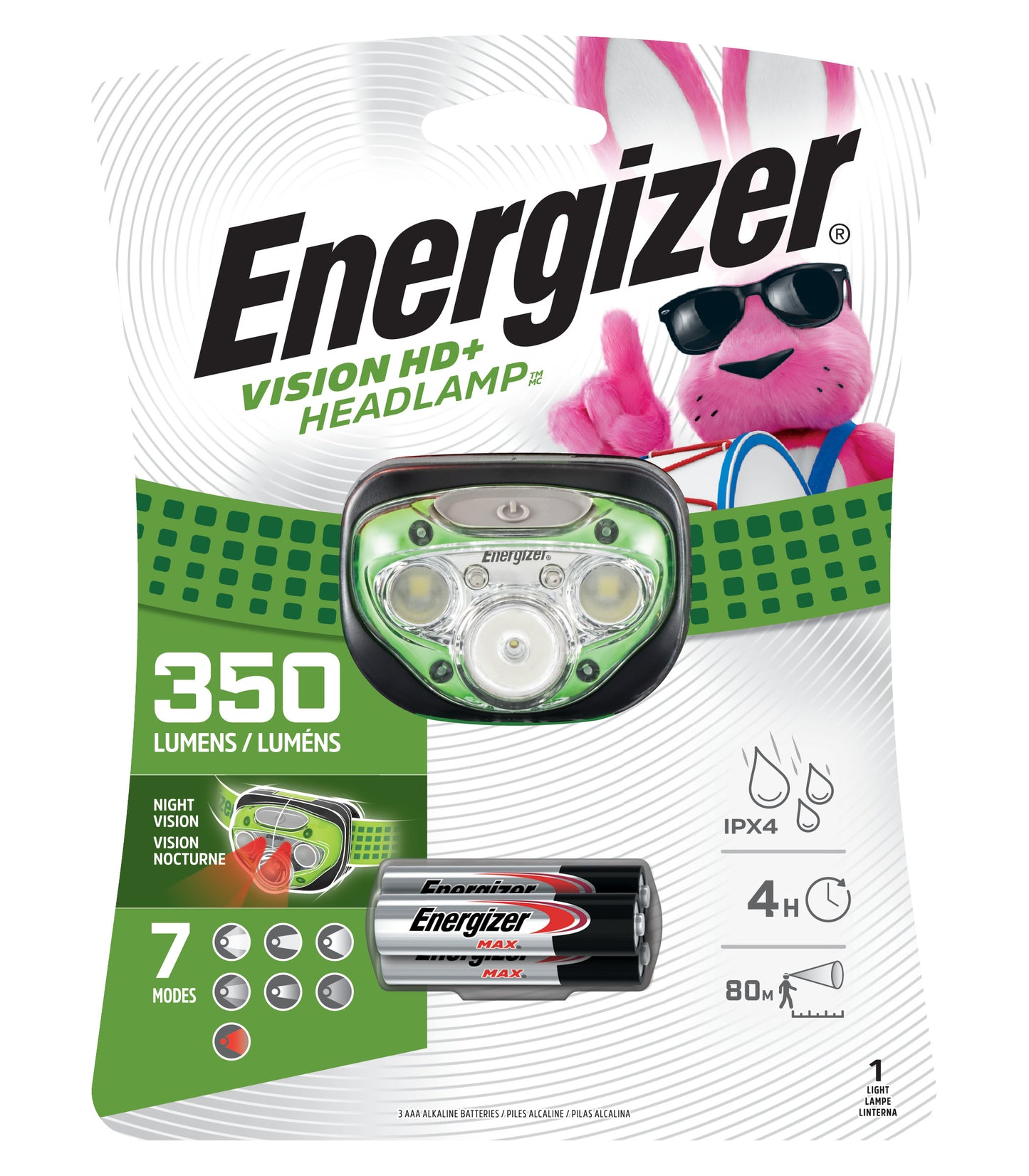 Energizer® Vision HD+ LED Headlamp