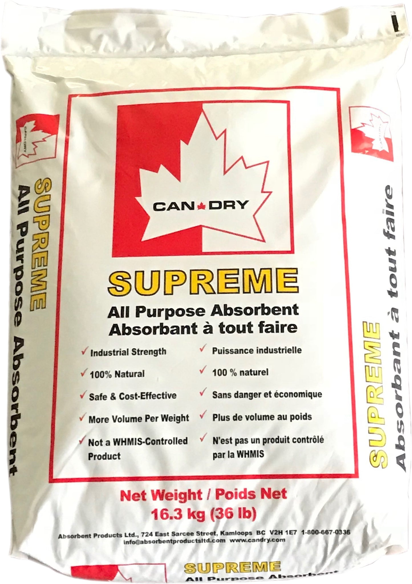 Can-Dry Supreme 36lbs. Bag