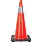 28" Reflective Orange Traffic Cone with Weighted Base