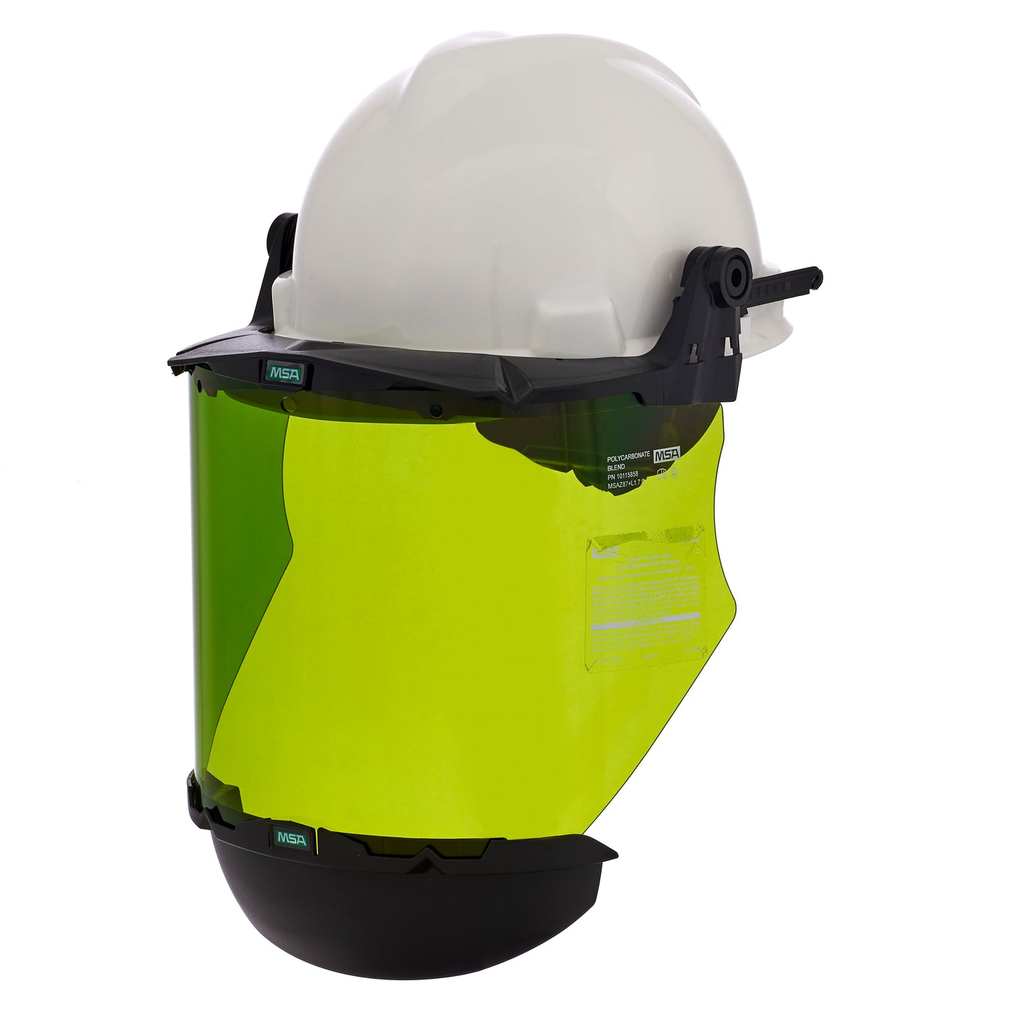 V-Gard Accessory Arc Kit, White, For Slotted Caps w/Chin Protector