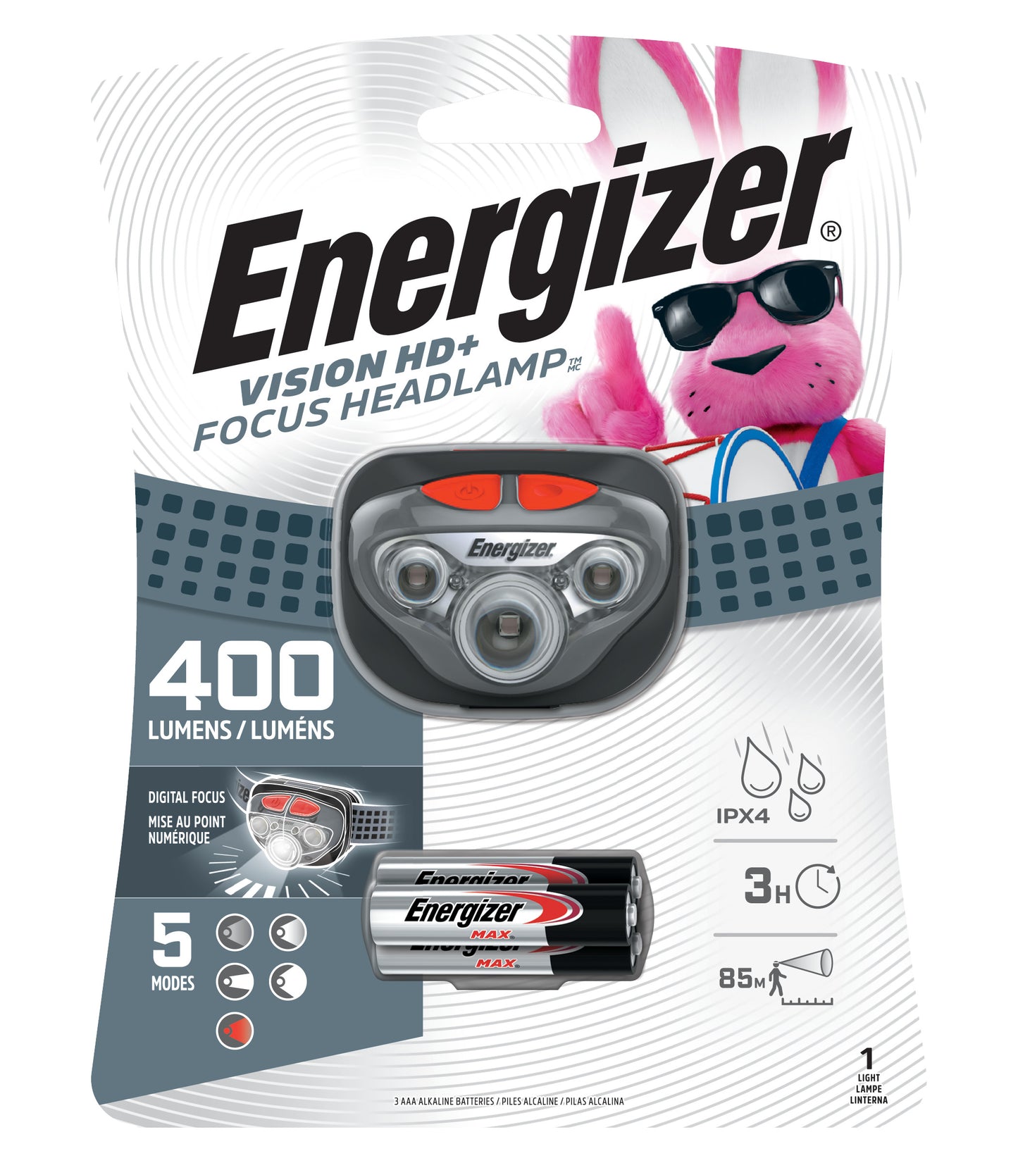 Energizer® Vision HD + Focus LED Headlamp