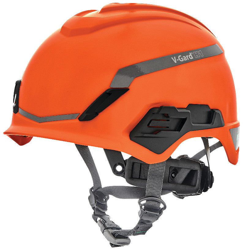 V-Gard H1 Safety Helmet, with 3-point PIV Fas-Trac Suspension