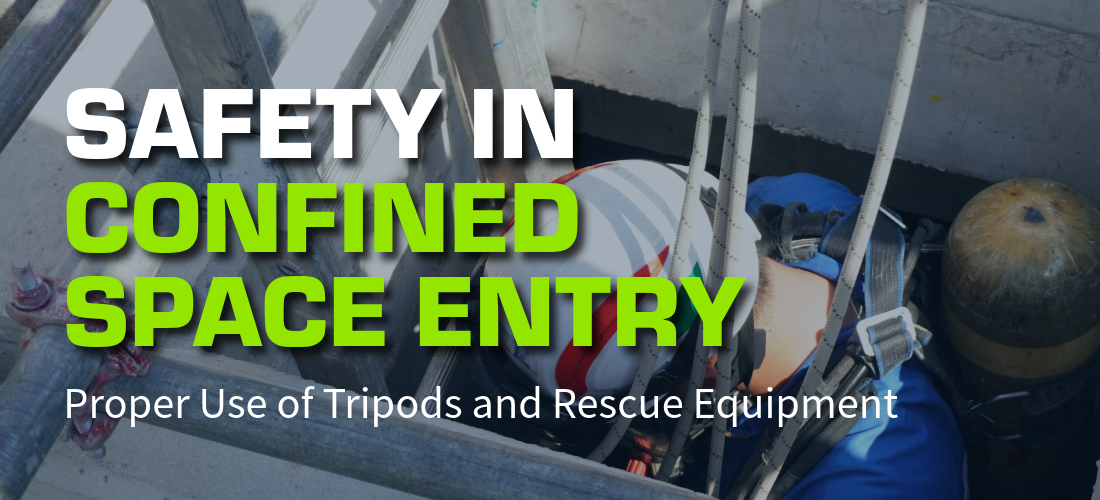 Confined Space Entry Safety: Proper Use of Tripods and Rescue Equipment