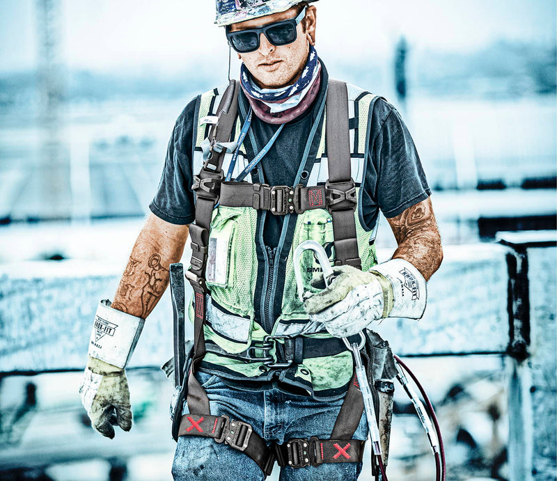 FallTech FT Iron™  the Most Comfortable Construction Harness for Trade-Workers