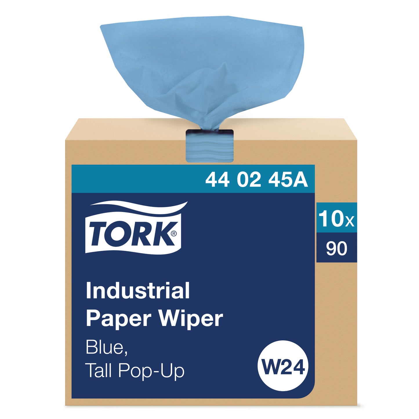 Tork Industrial Paper Wiper Blue W24