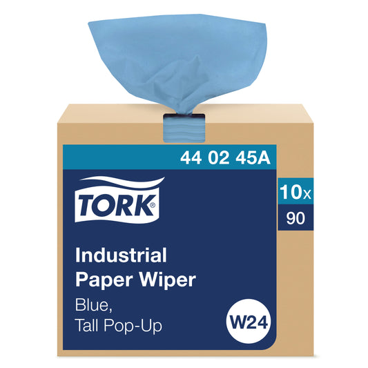 Tork Industrial Paper Wiper Blue W24