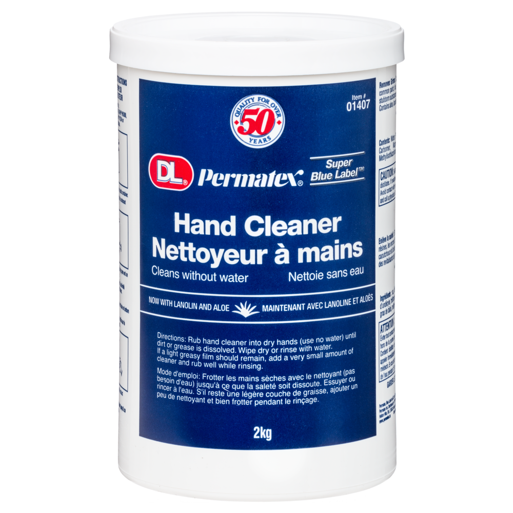 Permatex® Blue Label™ Smooth Cream Hand Cleaner, 2kg Can – Supplynow ...