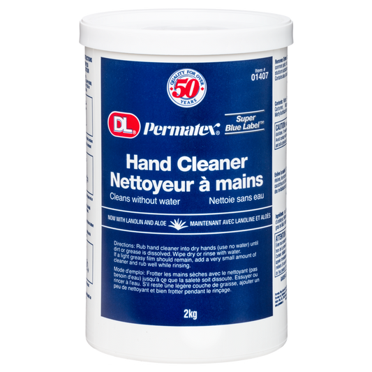 Permatex® Blue Label™ Smooth Cream Hand Cleaner, 2kg Can