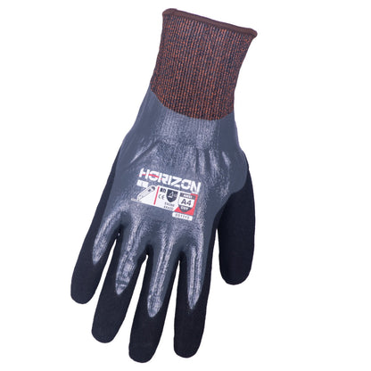 HORIZON ANSI A4 Fully Coated Nitrile Cut Resistant Gloves - supplynow.ca