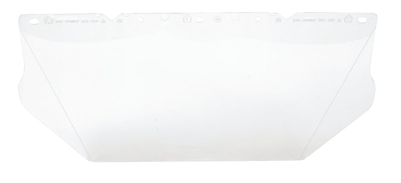 V-Gard Visor, Contoured, Clear PC (8"x17"x.06")