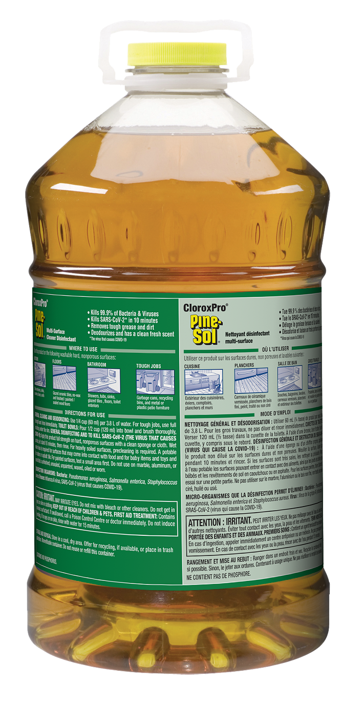 Pine-sol cleaner