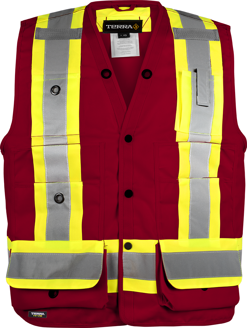 TERRA Hi-Vis Surveyor's Vest - supplynow.ca
