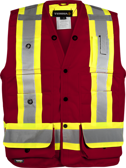 TERRA Hi-Vis Surveyor's Vest - supplynow.ca