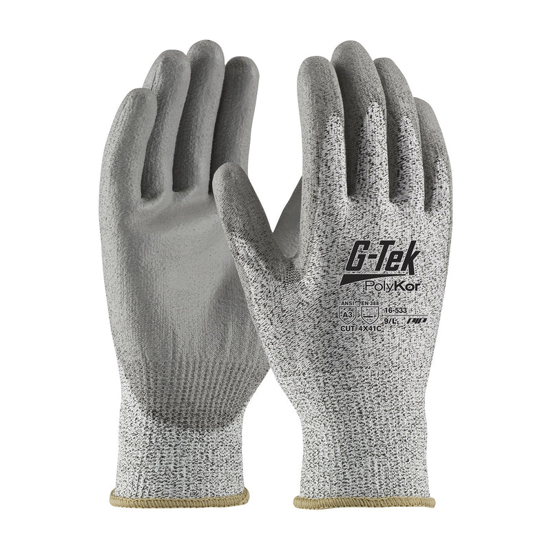 G-Tek A3 Cut Glove with PU Coating, Pack of 12