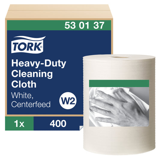 Tork Heavy Duty Cleaning Cloth White W2
