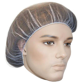 Easy Breezy Honeycomb Mesh Hairnet - White 18" (Case of 1,000) - supplynow.ca
