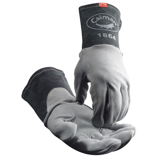 Caiman Premium Split Deerskin TIG Glove | Pack of 6