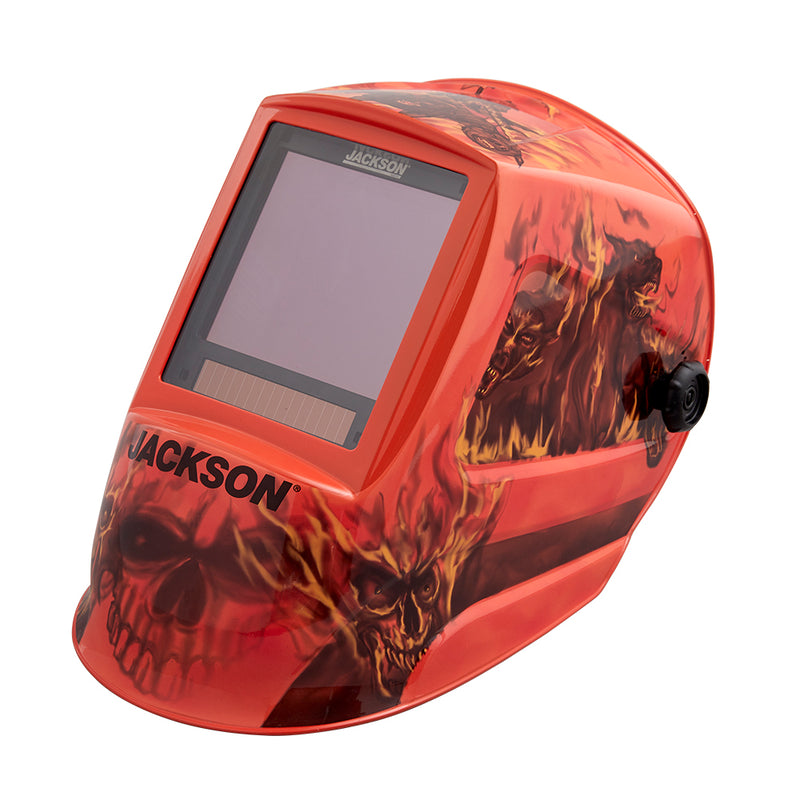 Graphic Style Premium ADF Welding Helmet, Variable Shade