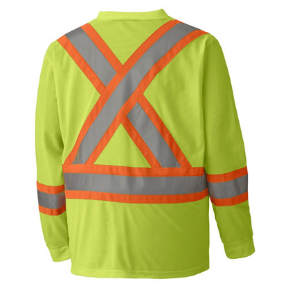 Long-Sleeved Safety Shirt - Micro Mesh