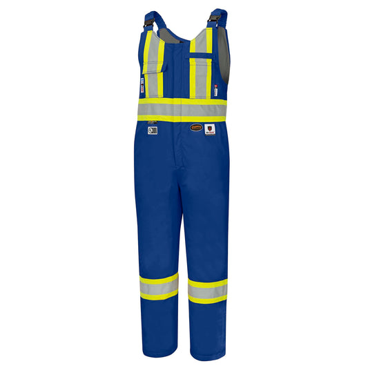 FR/Arc Rated Quilted Safety Overalls - Modacrylic Insulation