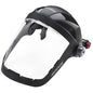 Quad™ 500 Series Polycarbonate Face Shields - Universal Adapter - Chin and Side Guard