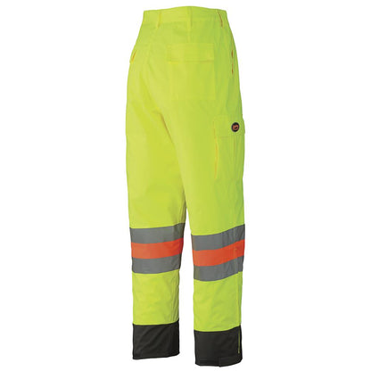 Hi-Vis Waterproof Traffic Safety Pants - Tricot Polyester - MTQ Approved