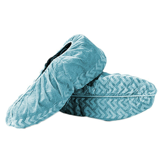 RONCO Care Polypropylene (PP) Shoe Covers - Blue (Case of 1,000) - supplynow.ca