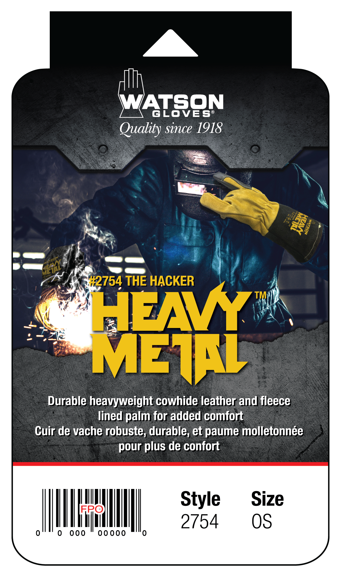 Heavy Metal Backhander - Pack of 6