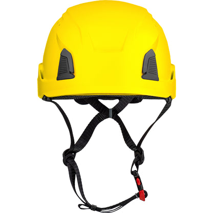 Traverse™ Vented, Industrial Climbing Helmet - Yellow