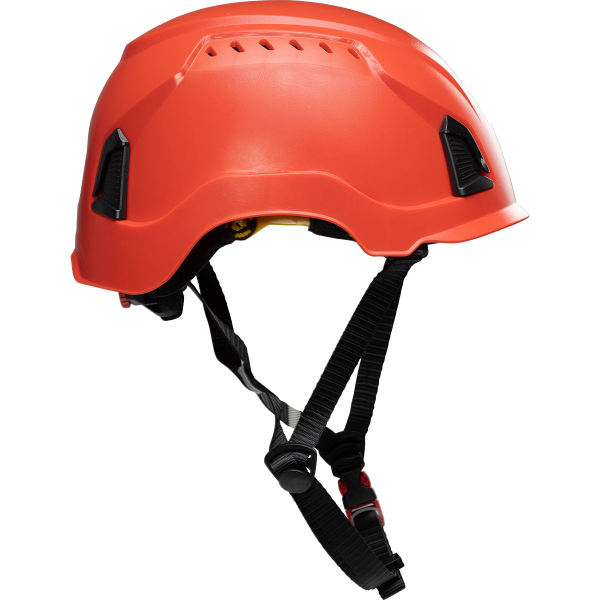 Traverse™ Vented, Industrial Climbing Helmet - Red